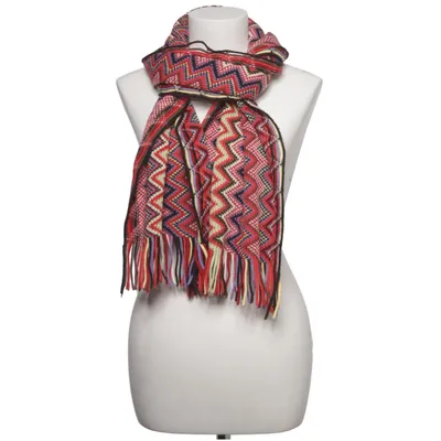 Scarf (Red, Multicolored) from Cecil