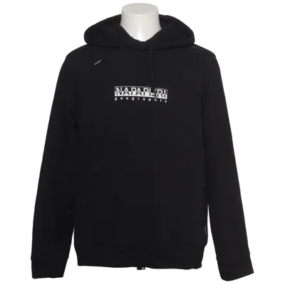 Capuchon sweater (Zwart) van Napapijri Katoen, Elastaan, Polyester