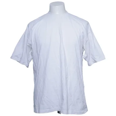 T-shirt (Wit) van Manbasic Katoen