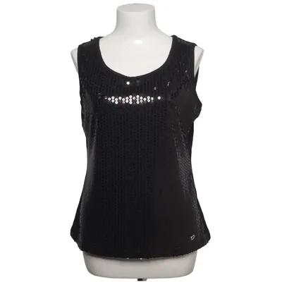 Tank Top (Black) from Lisa Tossa Elastane, Polyester, Viscose