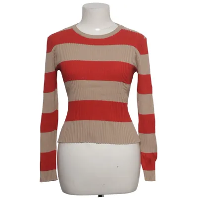 Strickpullover (Rot, Beige) von Yu & Me Elasthan, Viskose