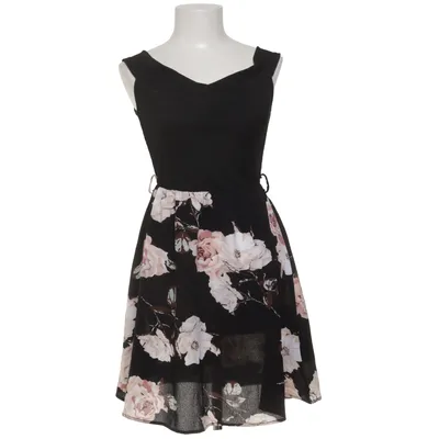 Klänning (Svart, Flerfärgad) från Emery Rose Elastan, Polyester