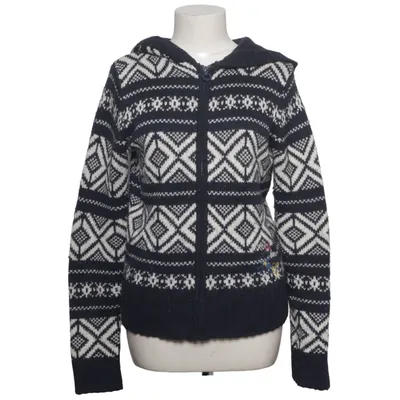 Sweat à capuche (Bleu, Blanc) de Roxy Polyester, Viscose, Laine