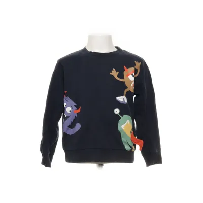 Sweatshirt (Blauw, Meerkleurig) van Lindex Kids Katoen
