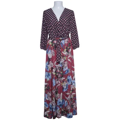 Maxi dress (Red, Blue, Multicolored) from Bodyflirt Elastane, Polyester