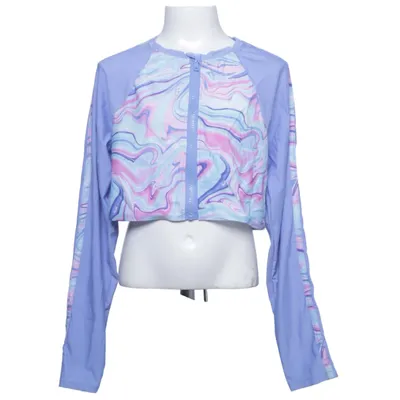 Träningströja (Blå, Flerfärgad) från Wonder Nation Elastan, Återvunnen polyester