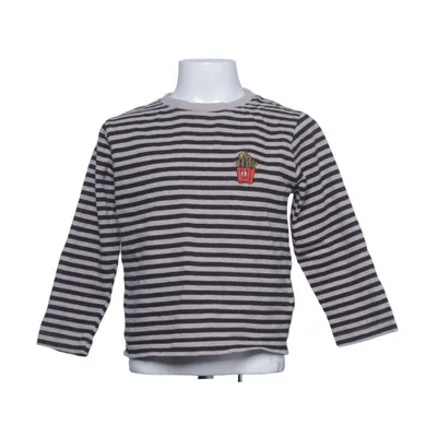 Long sleeve T-shirt (Black, Beige) from Mini Rodini Cotton, Elastane, Viscose