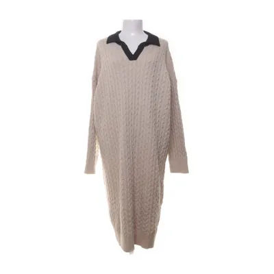 Dress (Beige) from Dazy Less Acrylic, Polyamide, Polyester