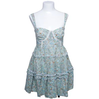 Robe (Bleu, Multicolore) de Lace & Beads Coton, Viscose
