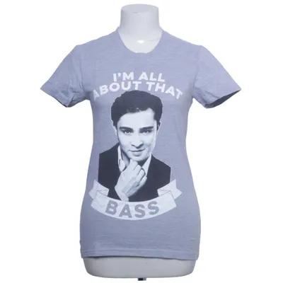 T-shirt (Grå) fra American Apparel Bomuld, Polyester