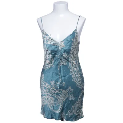 Robe (Bleu, Blanc) de Zara Viscose