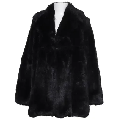 Vinterjakke (Sort) fra Zara Woman Akryl, Viscose