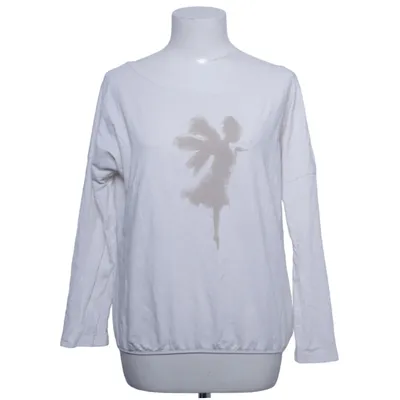Långärmad t-shirt (Vit) från House of Lola Bomull, Elastan