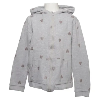 Capuchon sweater (Grijs, Roze) van Vertbaudet Katoen, Viscose