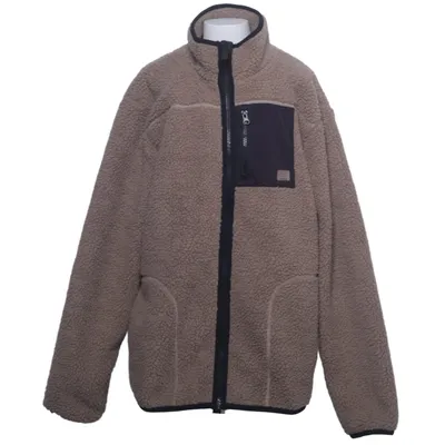 Fleece jas (Beige, Zwart) van Outerwear by Name It Polyester