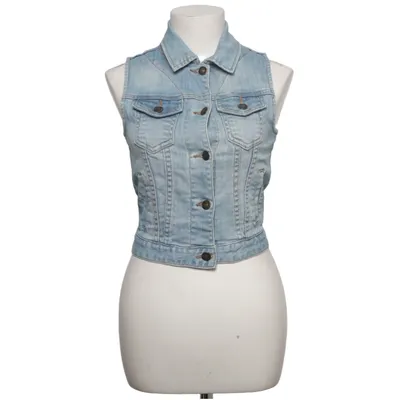 Gilet en jean (Bleu) de I Love H81 Coton, Élasthane