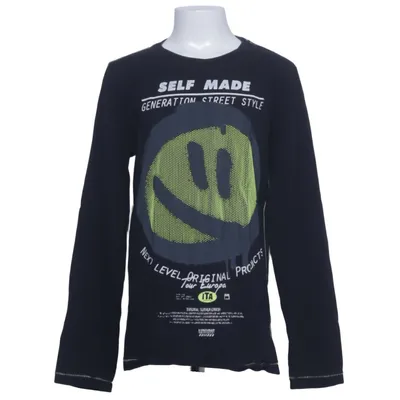 Langærmet t-shirt (Sort, Gul, Flerfarvet) fra Vingino Bomuld