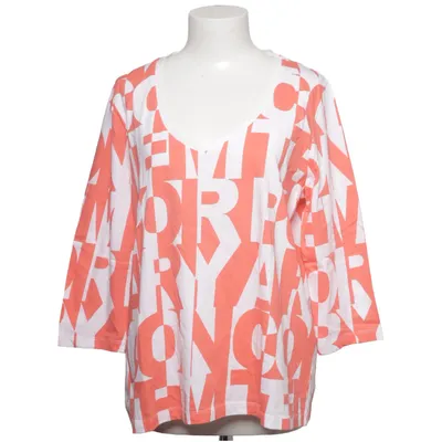 Langarmshirt (Orange, Weiß) von Munich Freedom Baumwolle