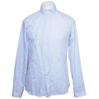 Shirt (Blauw) van Canali Katoen