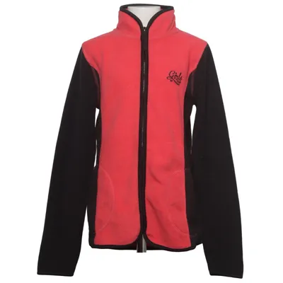Fleecejacka (Röd, Svart) från New Basic Polyester