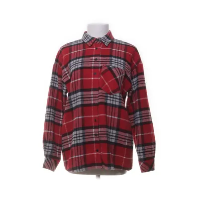 Overshirt (Red, Multicolored) from DF Young Acrylic, Polyester
