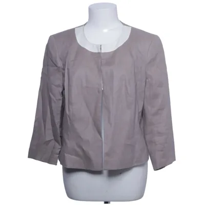 Blazer (Beige, Wit) van Your Sixth Sense Linnen, Polyester, Viscose