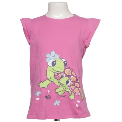 T-shirt (Pink, Flerfarvet) fra Kids Bomuld