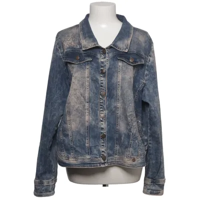 Denim jacket (Blue) from Tredy Cotton, Elastane