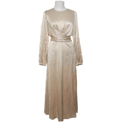 Långklänning (Beige) från H&M Polyester, Viskos