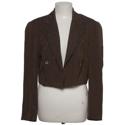 Blazer (Bruin, Zwart) van Mondi Polyester, Viscose, Wol