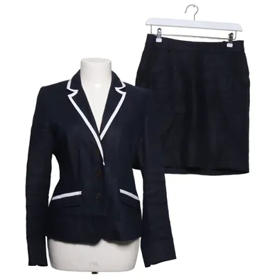 Skirt suit (Blue) from Newhouse Acetate, Linen