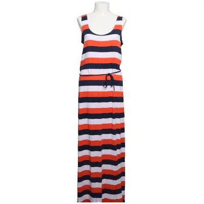 Maxi jurk (Blauw, Wit, Oranje) van Frk. Elastaan, Viscose