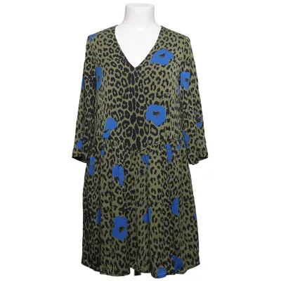 Klänning (Grön, Svart, Blå) från Essentiel Antwerp Elastan, Polyester, Silke