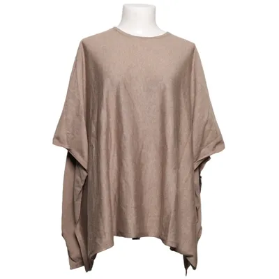 Poncho (Beige) från Åhléns Polyester, Viskos