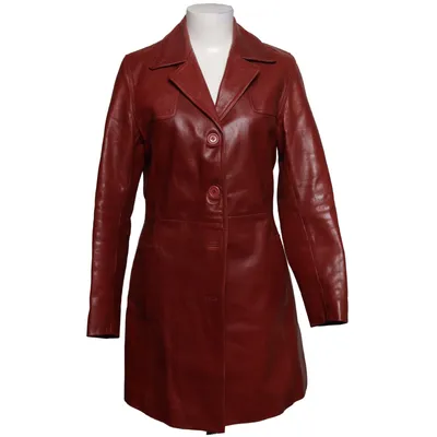 Leather coat (Red) from Gipsy Leather, Polyester