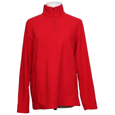 Fleece trui (Rood) van Lands' End Polyester