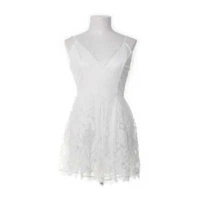 Byxdress (Vit) från NLY Eve Polyester