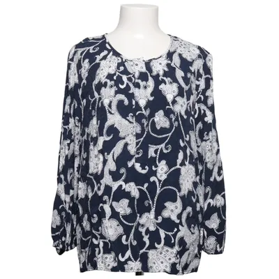 Blouse (Bleu, Blanc, Multicolore) de Part Two Viscose