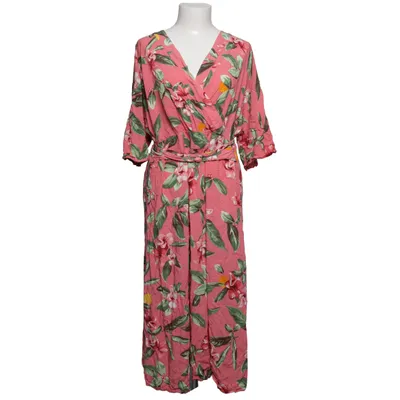 Wrap dress (Pink, Green, Yellow) from KappAhl Viscose