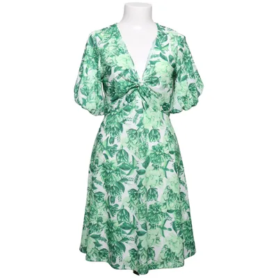 Klänning (Grön, Vit, Flerfärgad) från Ellos Polyester