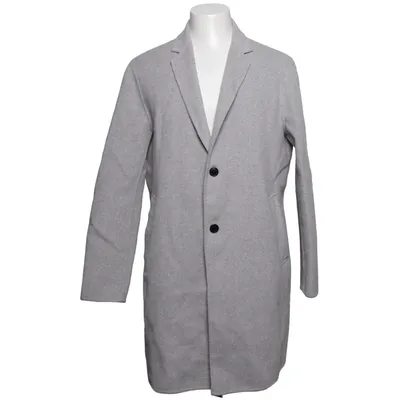 Coat (Gray) from Zara Man Polyester, Wool