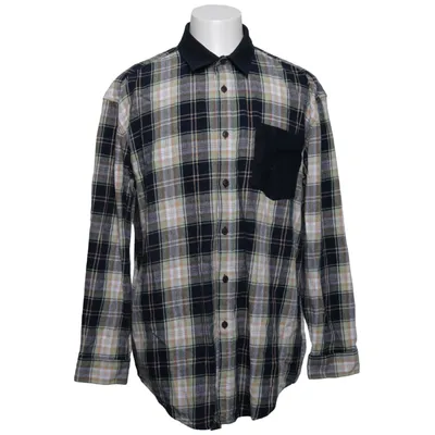 Flannel shirt (Blue, Beige, White) from Collusion Cotton