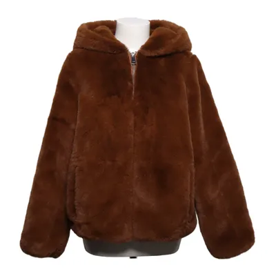 Vinterjacka (Hooded Faux Fur Jacket) från NA-KD Polyester