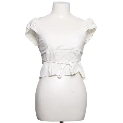 Crop top (Blanc) de Princess Polly Coton, Viscose