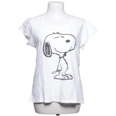 T-shirt (Blanc, Noir) de Peanuts Coton