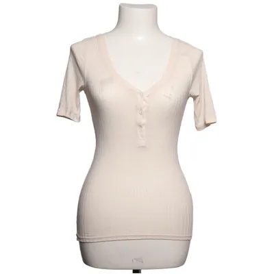Top (Beige) von H&M Basic Polyester, Viskose