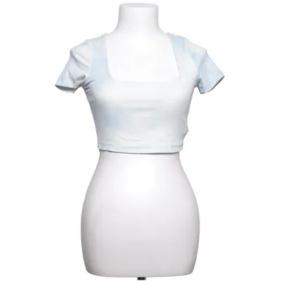 Crop top (Bleu, Blanc) de Saint Genies Élasthane, Polyester