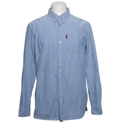 Button down shirt (Blue) from Superdry Cotton