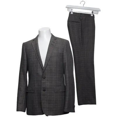 Suit (Brown) from Tiger of Sweden Linen, Wool