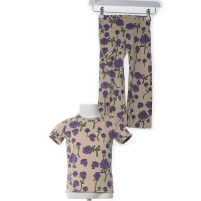 Set (Beige) van Mini Rodini Organisch katoen, Elastaan